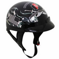 Outlaw Afghanistan Veteran Half Motorcycle Helmet